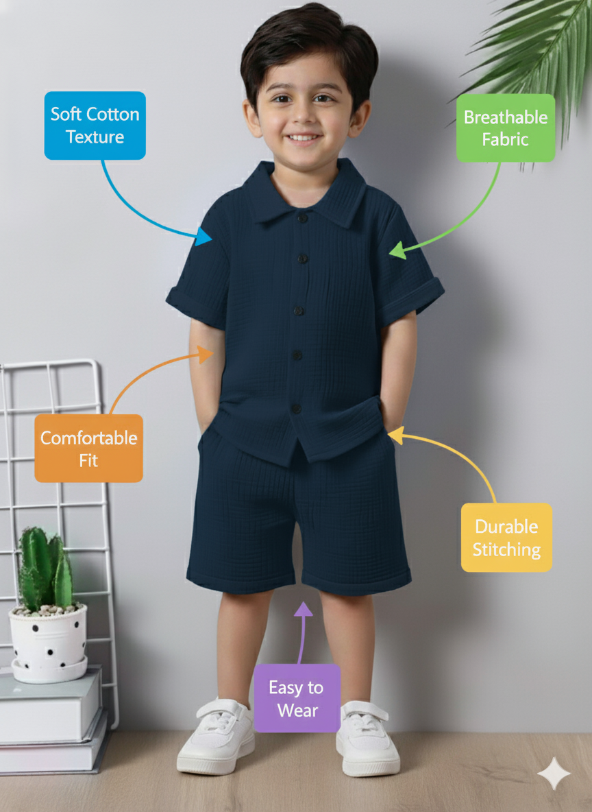 Top Wear And Bottom Wear For 0-6 Months Children